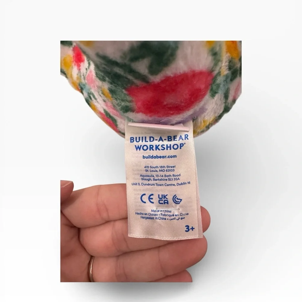 Build-A-Bear HeartBox Oh So Lovely Floral Bear - Picture 5 of 6